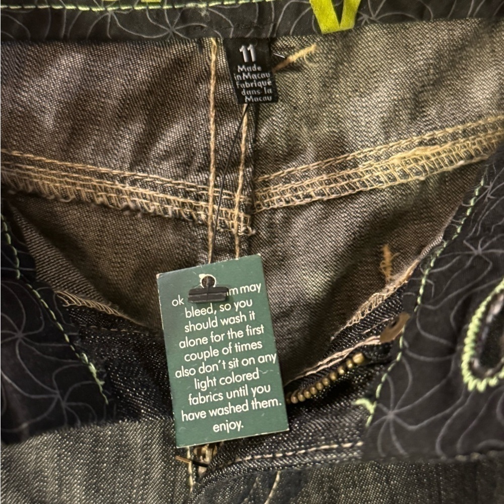 NWT Hurley Low Rise Flare Bellbottom Denim Jeans - Picture 5 of 7